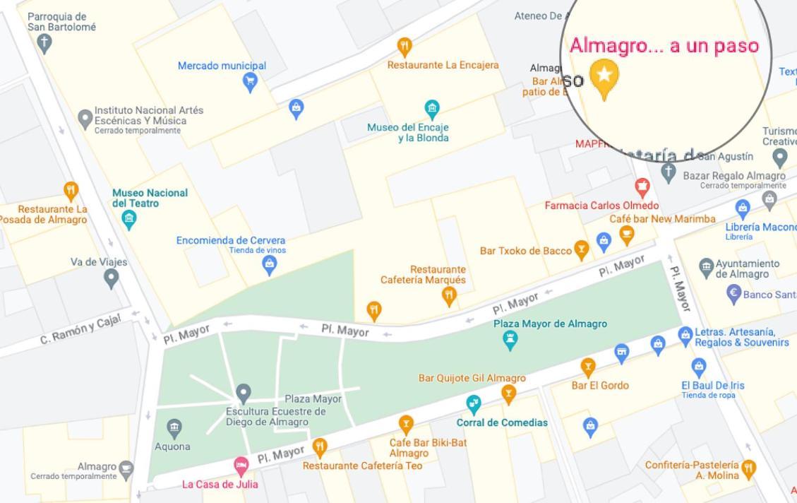 Almagro Suite-A Un Paso Exteriör bild
